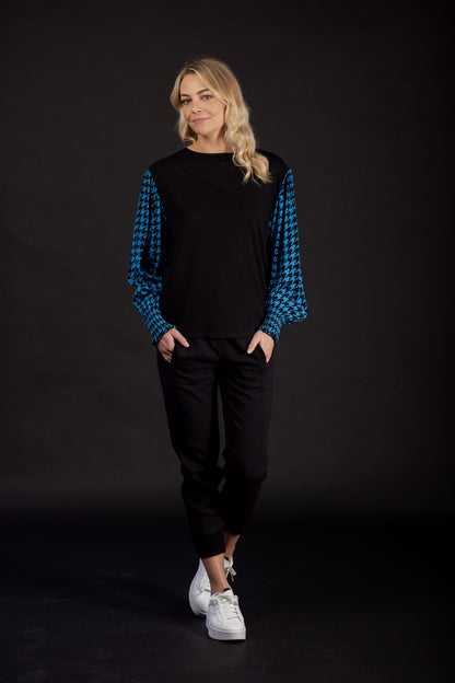 Mi Moso - Abigail Top Houndstooth
