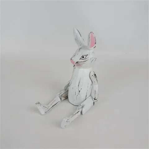 Vintage Rabbit Small Whitewash 15cm