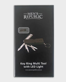 Men's Republic Key Ring Multi Tool- Black