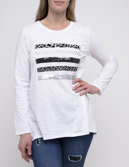 Ping Pong - Graphic Print L/S Top