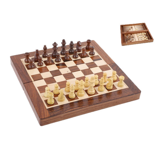 Rembrandt - Wooden Game Set - Chess & Backgammon