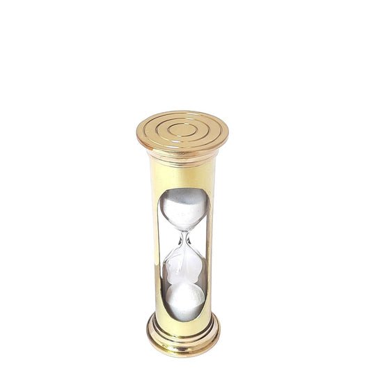 Brass Pipe Sand Timer (2 Minutes)