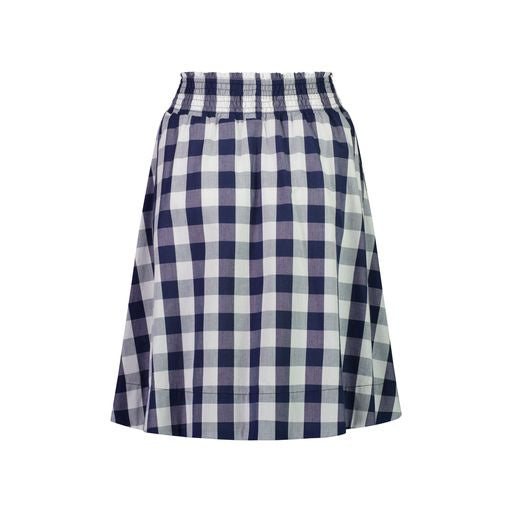 Vassalli - Pull On Knee Length Skirt with Pockets