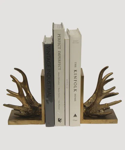 French Country - Antler Bookends
