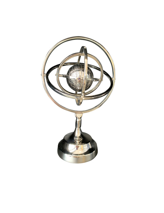 Aluminium Armillary with Globe