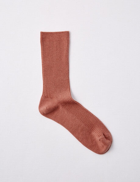 DS - Wool Cashmere Rib Socks