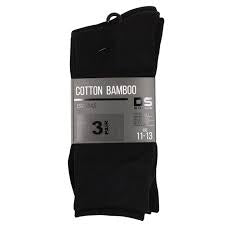 DS Cotton Bamboo 3pr  socks