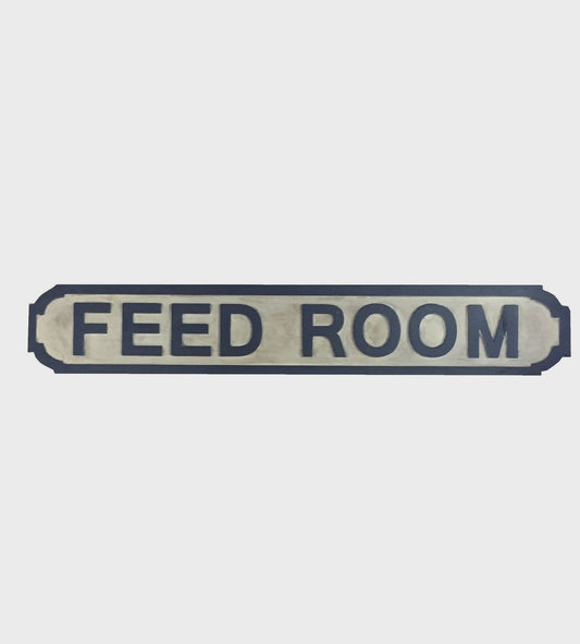 Feed Room Sign