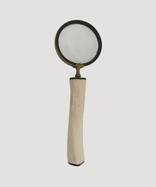 Chunky Ivory Magnifying Glass