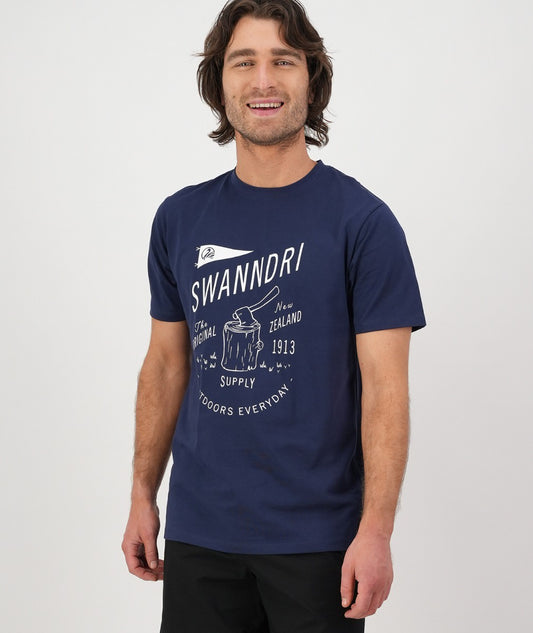 Swanndri  Chopin Print T Shirt