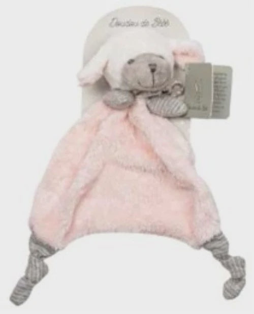 Pink Sheep Doudou Comforter 20cm