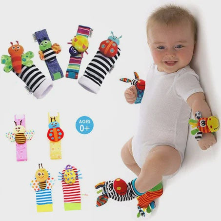 Baby Feet/Hand Rattle set
