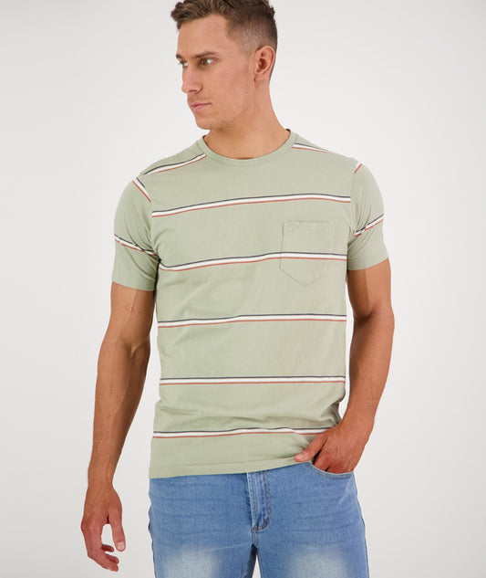 Swanndri - Thaxton Stripe T Shirt