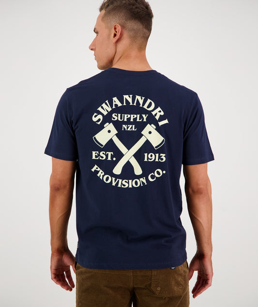 Swanndri - Woods Print T Shirt
