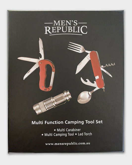Men's Republic Camping Multifunction Tool Set & Torch