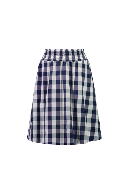 Vassalli - Pull On Knee Length Skirt with Pockets